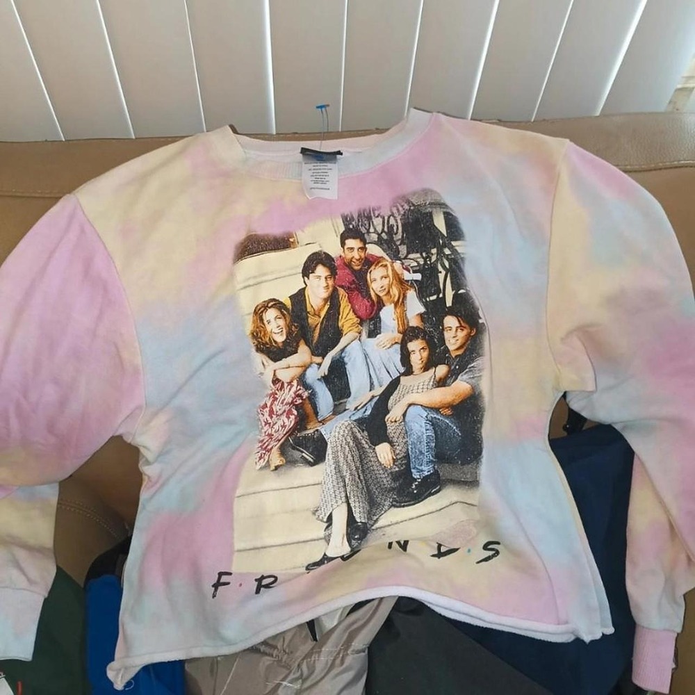 Friends tie dye shirt